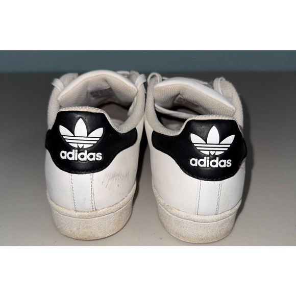 Adidas Superstar Mens 8.5 Sneakers Classic Casual Everyday Retro C771124 - Picture 6 of 9